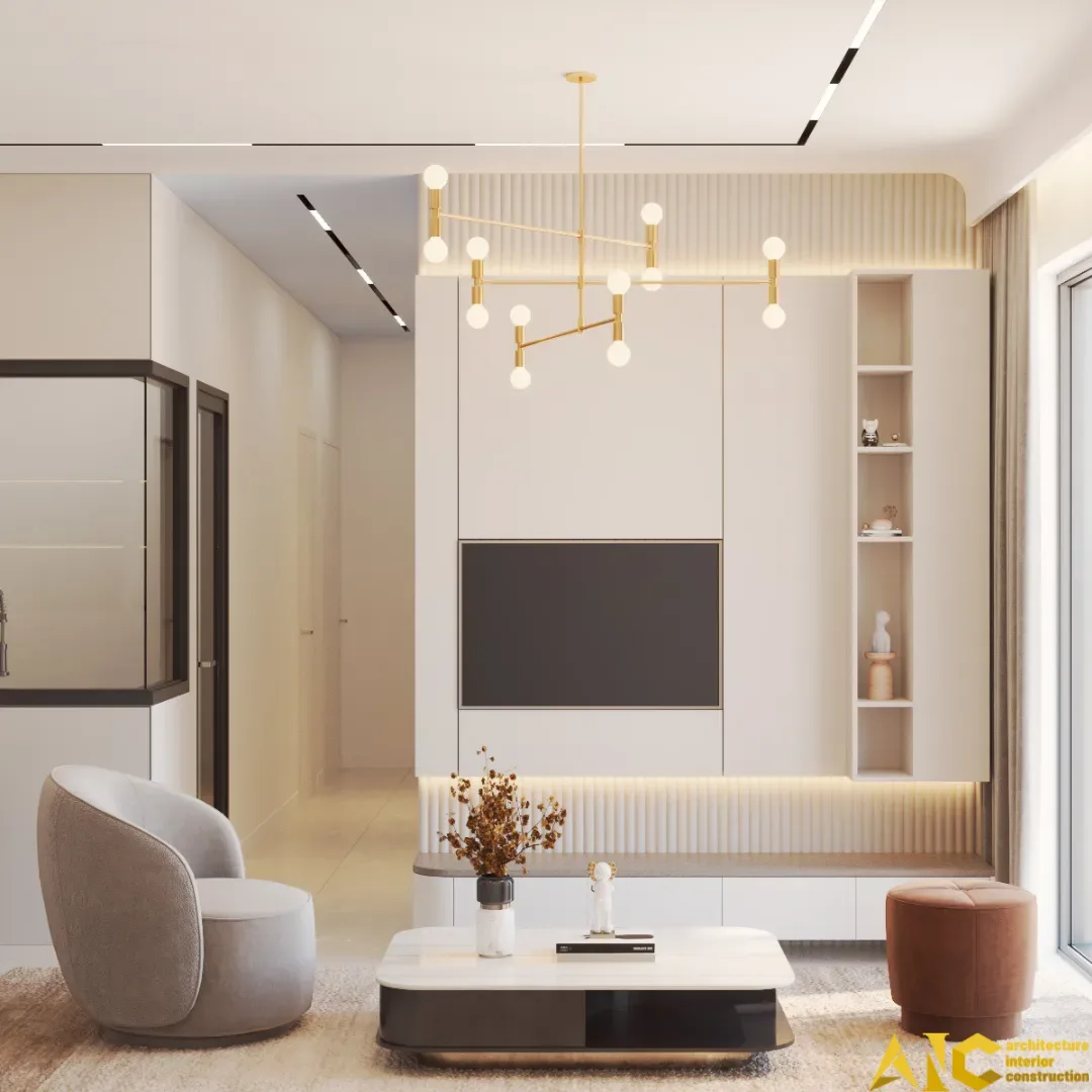 Thiết kế thi công căn hộ 3 phòng ngủ