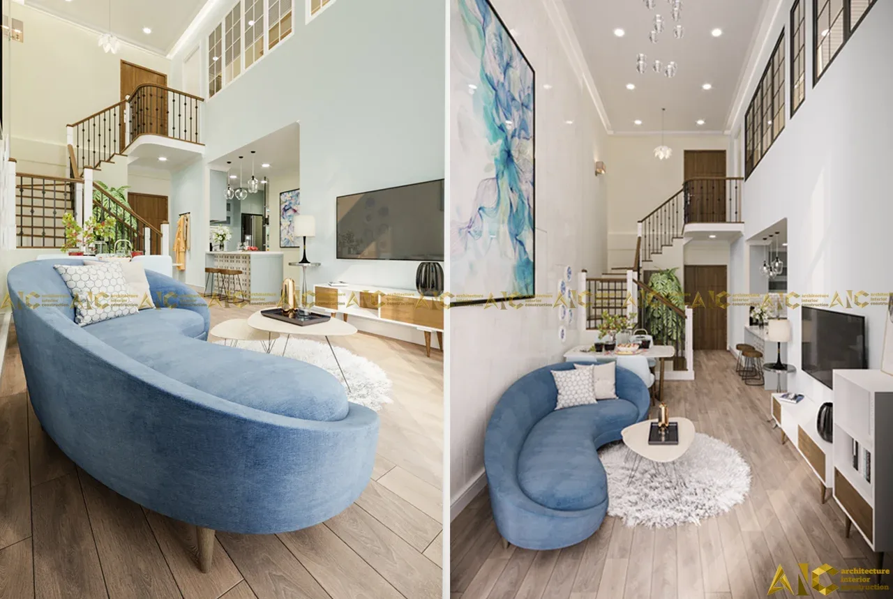 Thiết kế thi công penthouse & căn hộ duplex