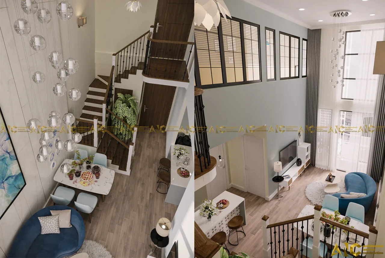 Thiết kế thi công penthouse & căn hộ duplex
