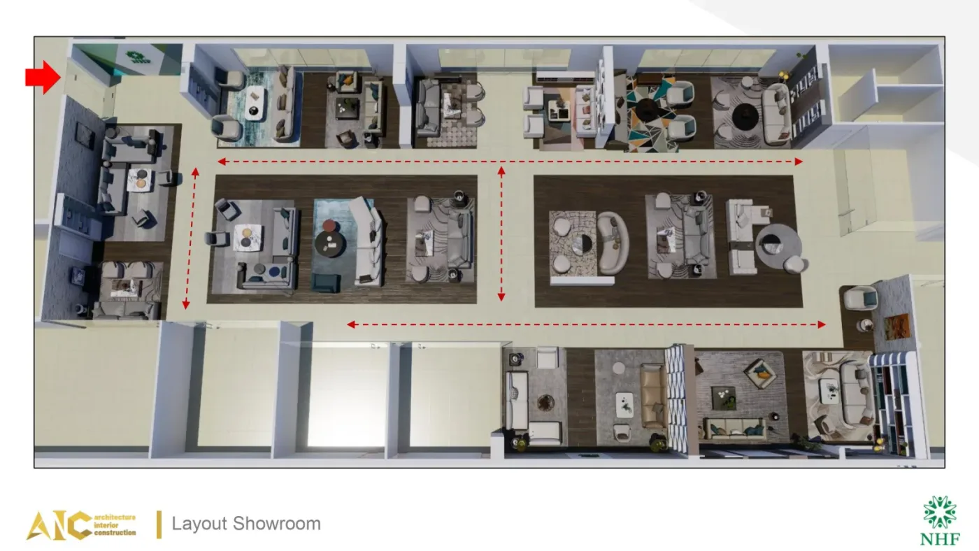 Thiết kế thi công showroom ô tô / xe máy