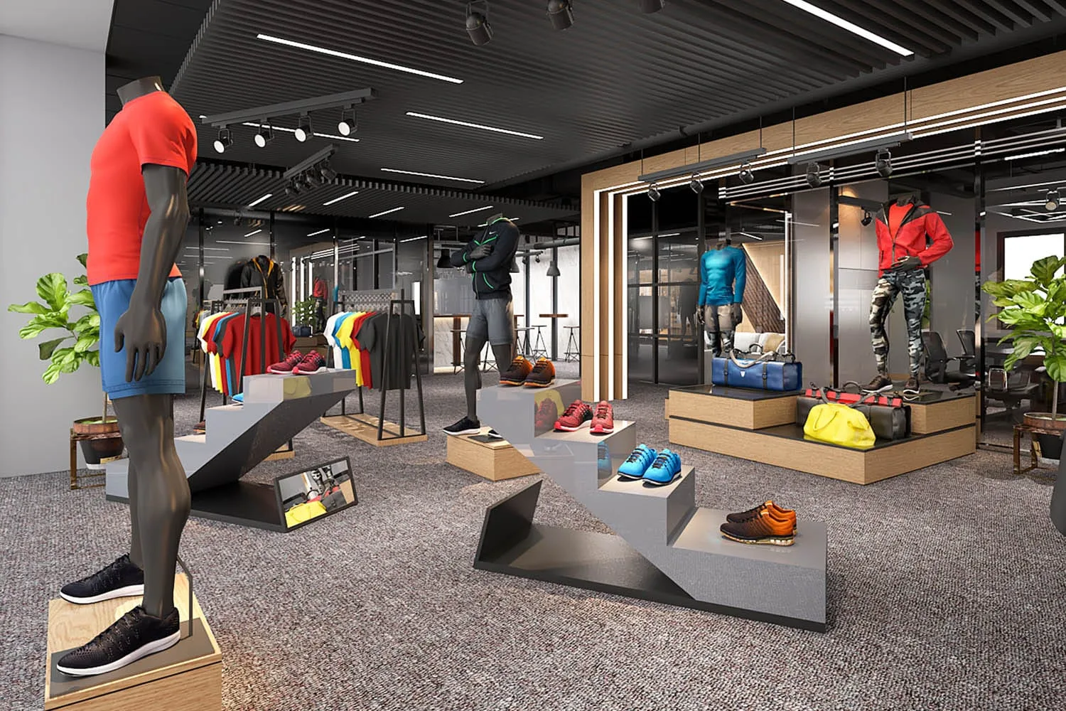 Bí quyết thiết kế nội thất showroom, cửa hàng hút khách