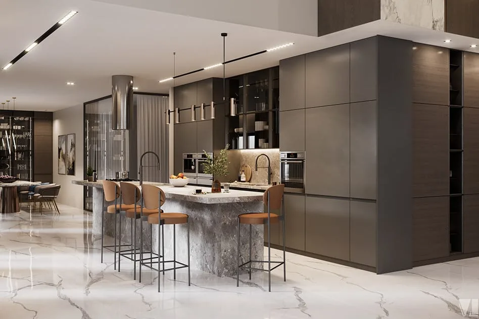 Kinh nghiệm thiết kế thi công penthouse