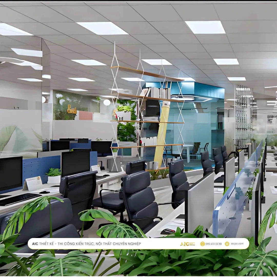 Các loại layout văn phòng phổ biến