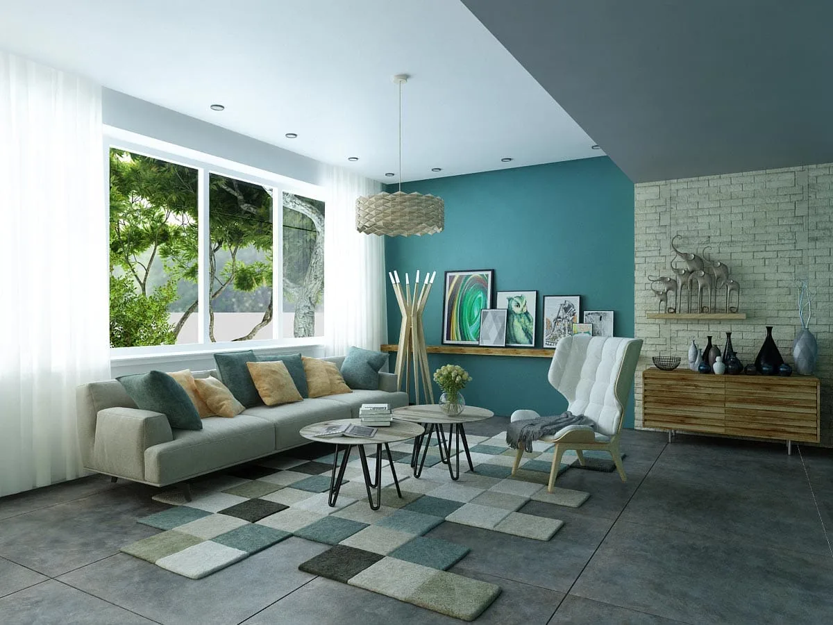 Bảng màu nội thất theo mệnh trong ngũ hành