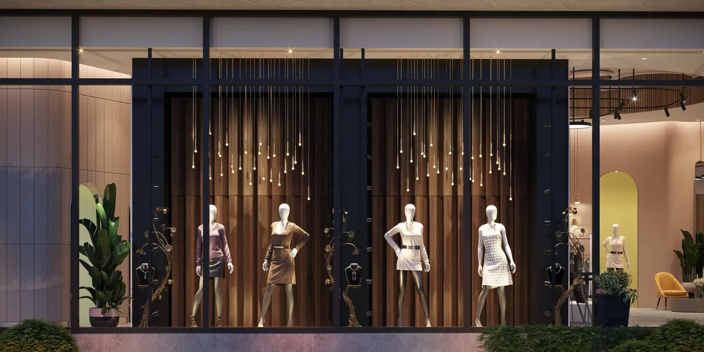 Thiết kế shop quần áo