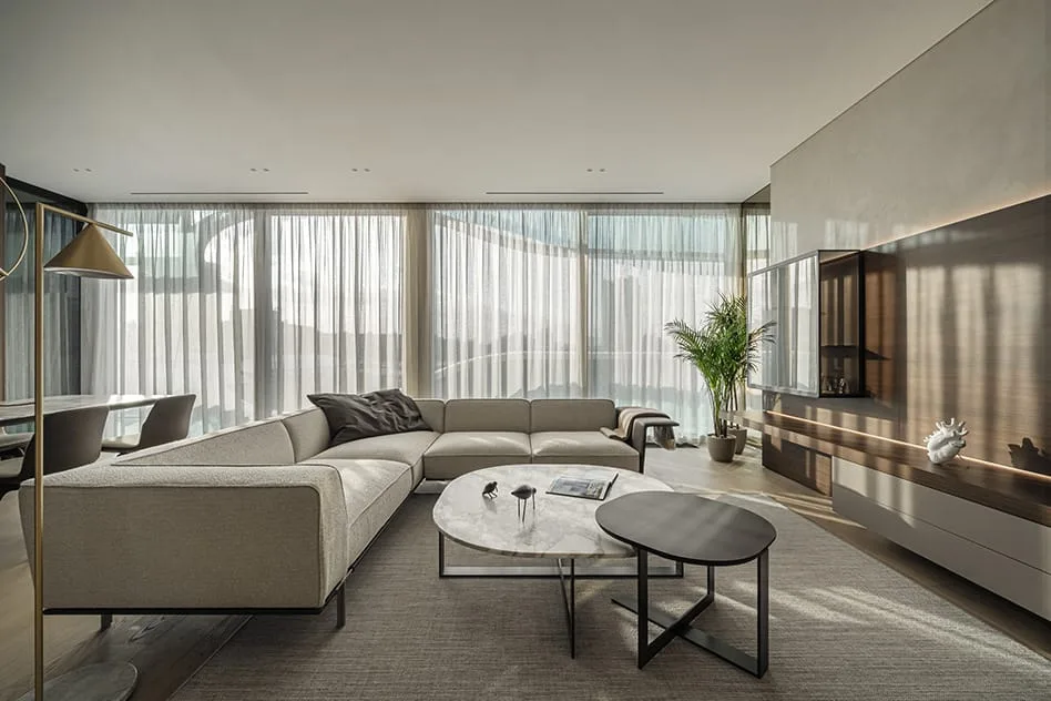 Phong cách thiết kế nội thất hiện đại cho căn hộ 100m2