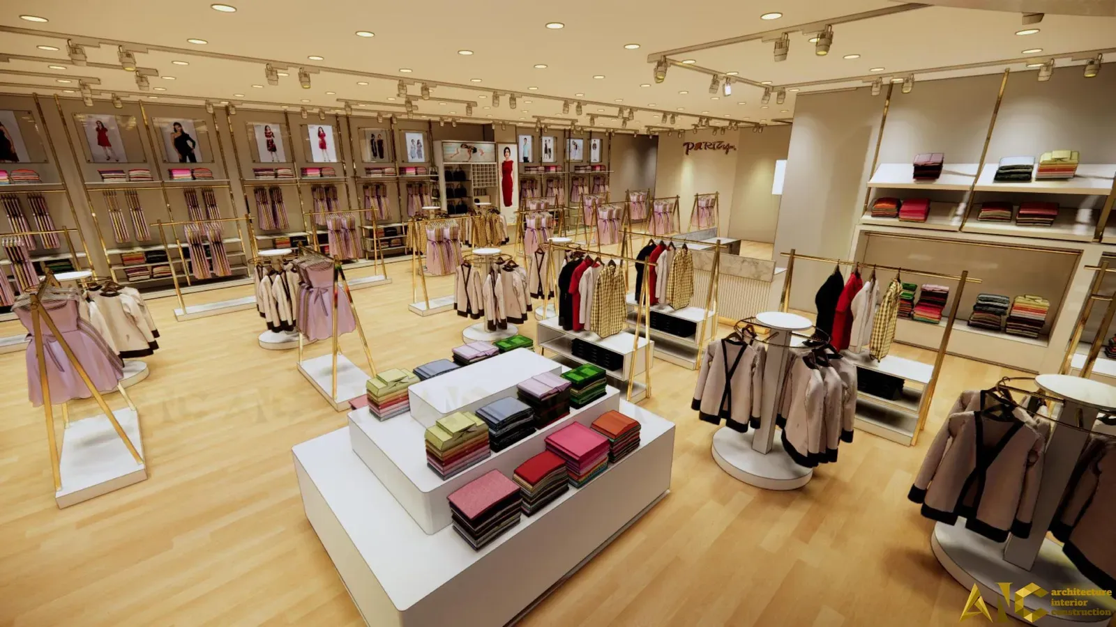 Thiết kế thi công cửa hàng thời trang Parity — ảnh 9