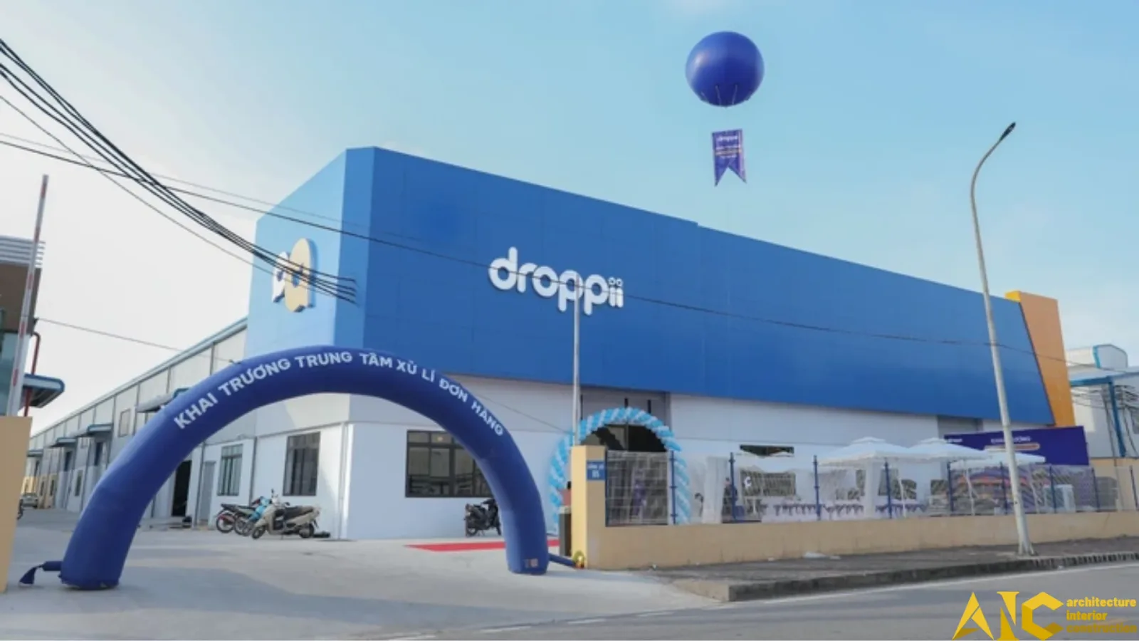 Droppii Distribution Center — phối cảnh thiết kế 3D 1