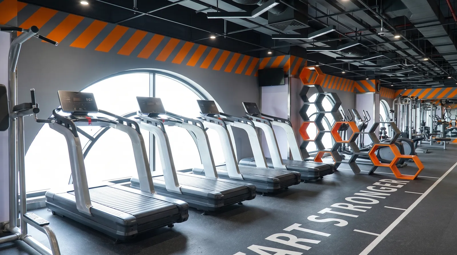 Thiết kế thi công phòng gym GetFit Oriental — ảnh 2