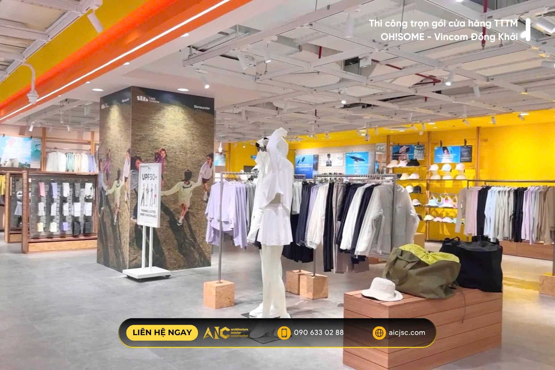 Thiết kế thi công showroom và cửa hàng: 5 điểm quyết định