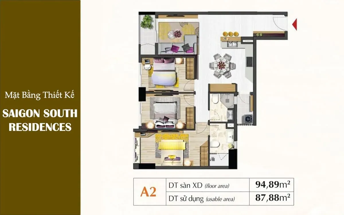 Căn hộ Saigon South Residences — Quận 7 — ảnh 2
