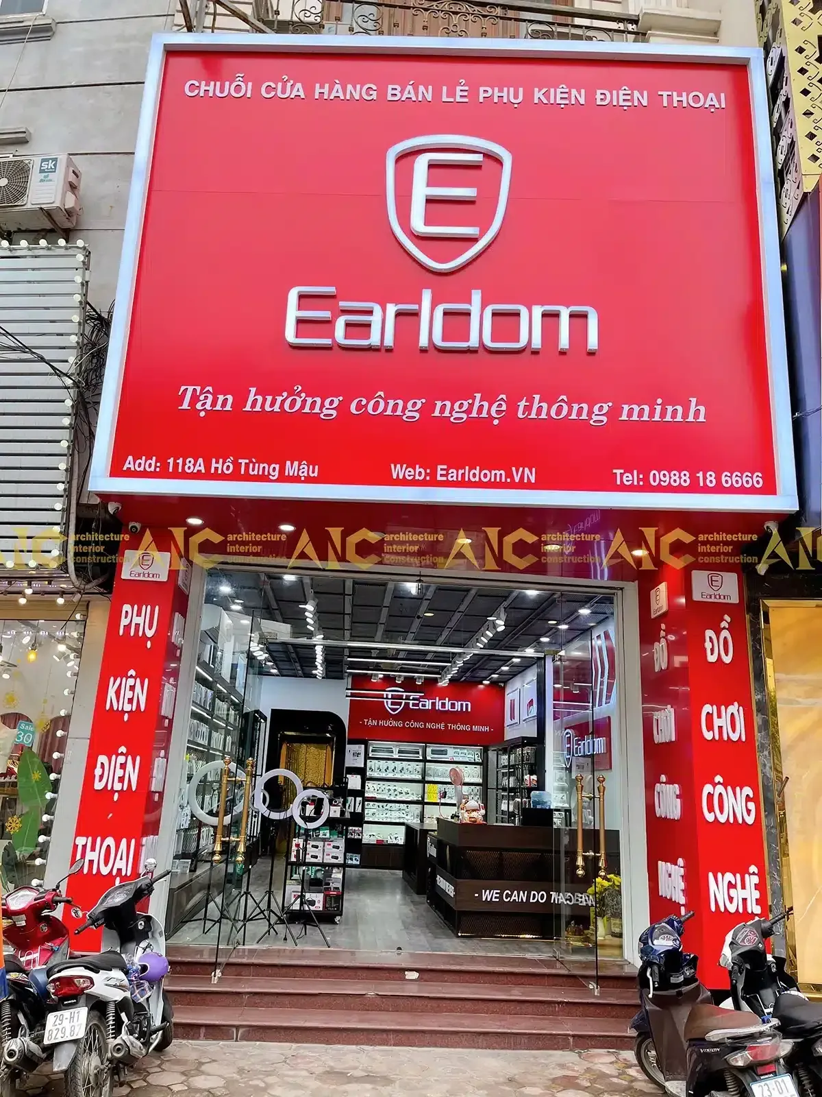Thiết kế thi công showroom điện tử Earldom — ảnh 6