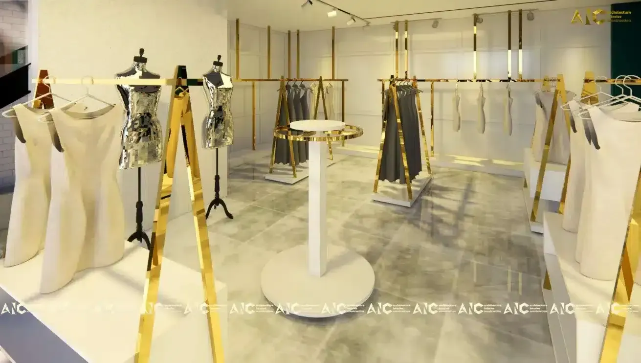 Thiết kế thi công showroom thời trang F.House — ảnh 1