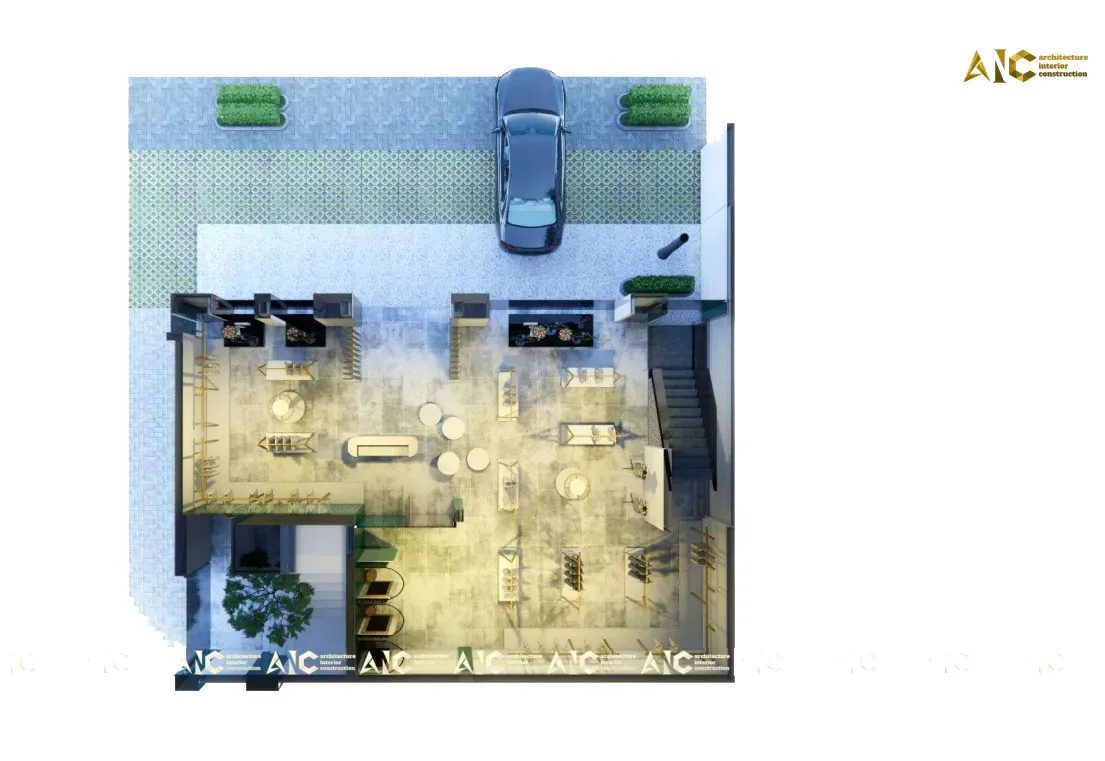 Thiết kế thi công showroom thời trang F.House — ảnh 8