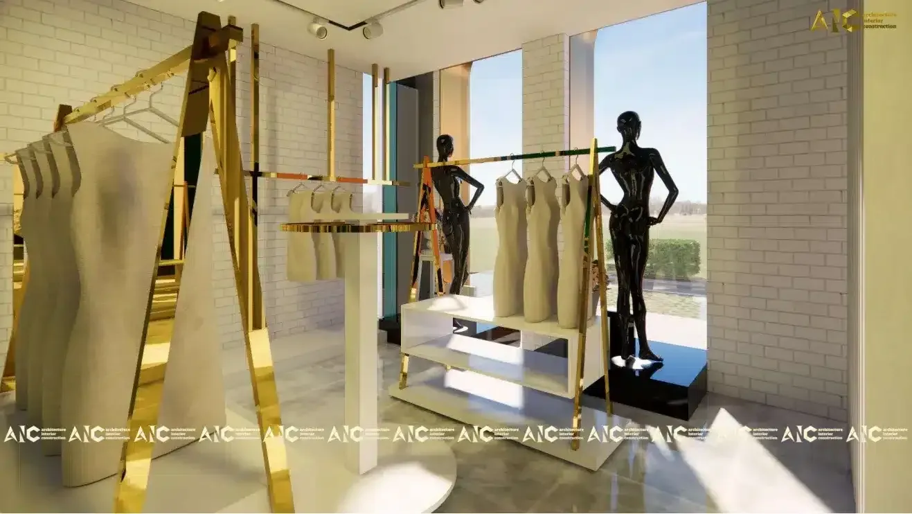 Thiết kế thi công showroom thời trang F.House — ảnh 11