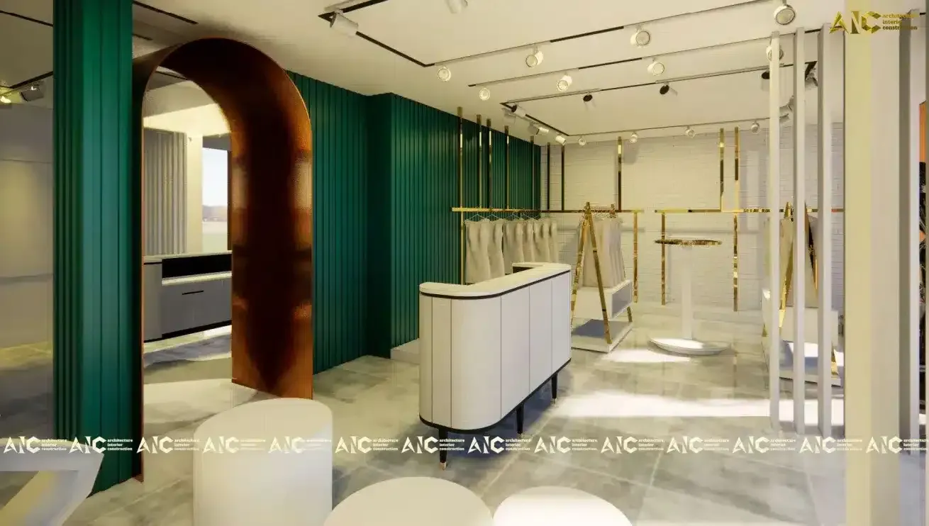 Thiết kế thi công showroom thời trang F.House — ảnh 2