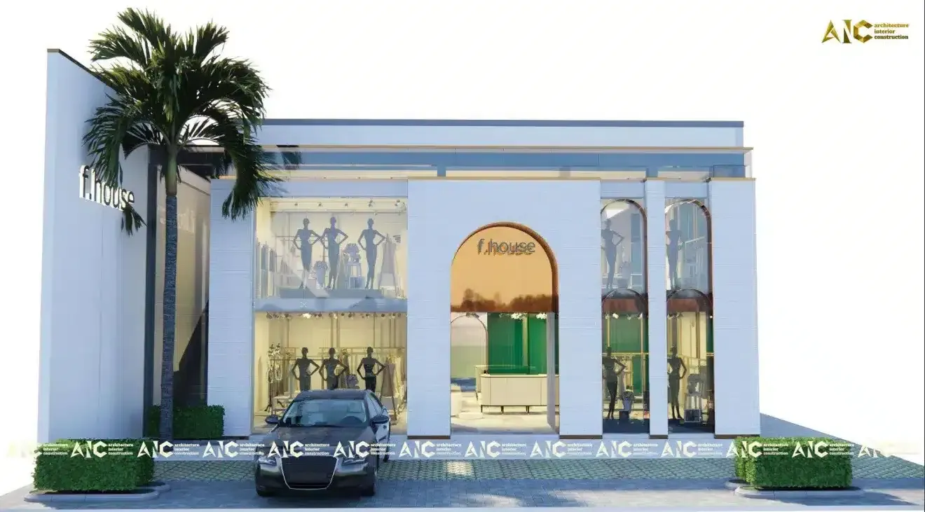 Thiết kế thi công showroom thời trang F.House — ảnh 7
