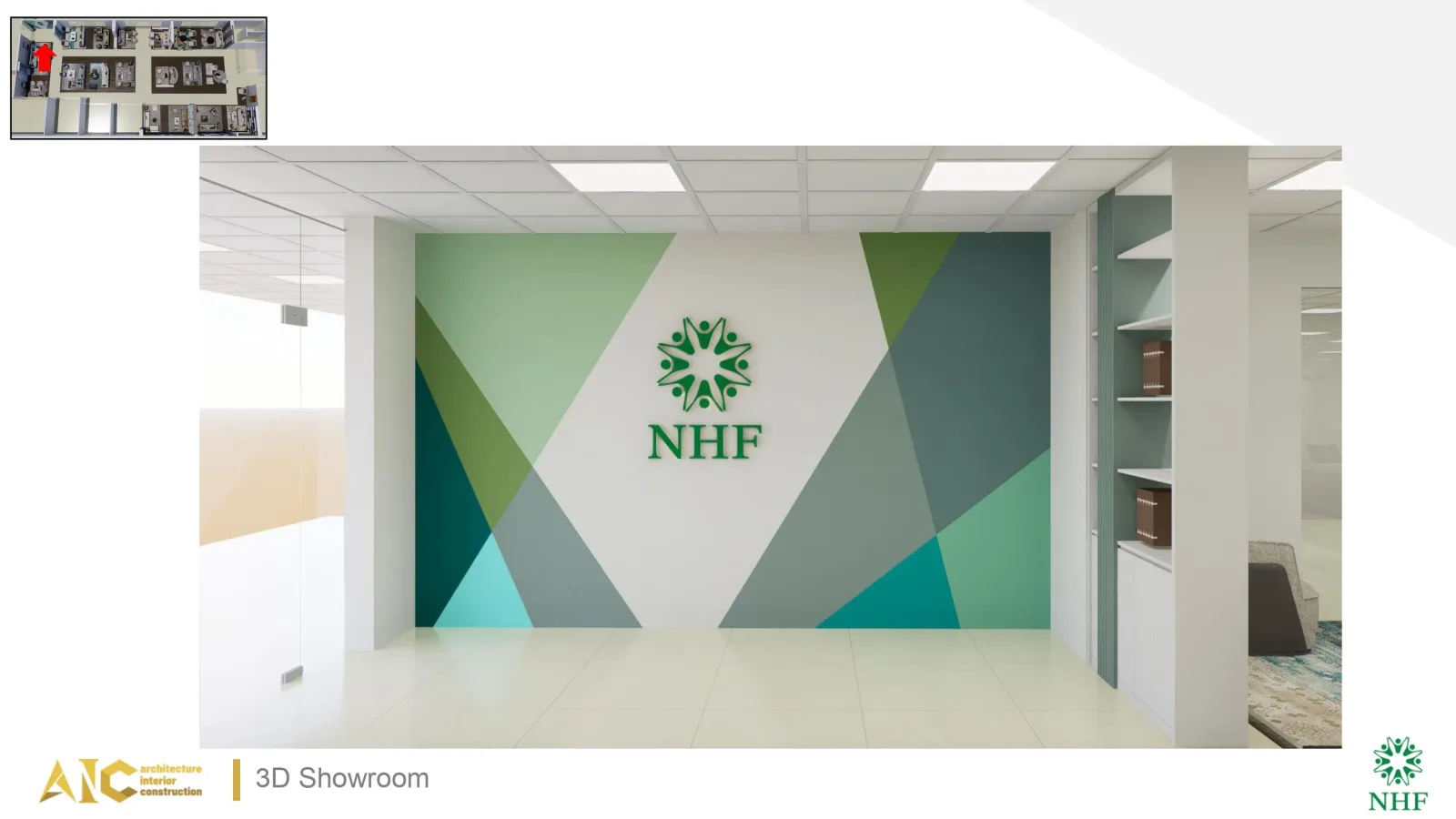 Thiết kế thi công showroom nội thất Nhân Hoàng — ảnh 3
