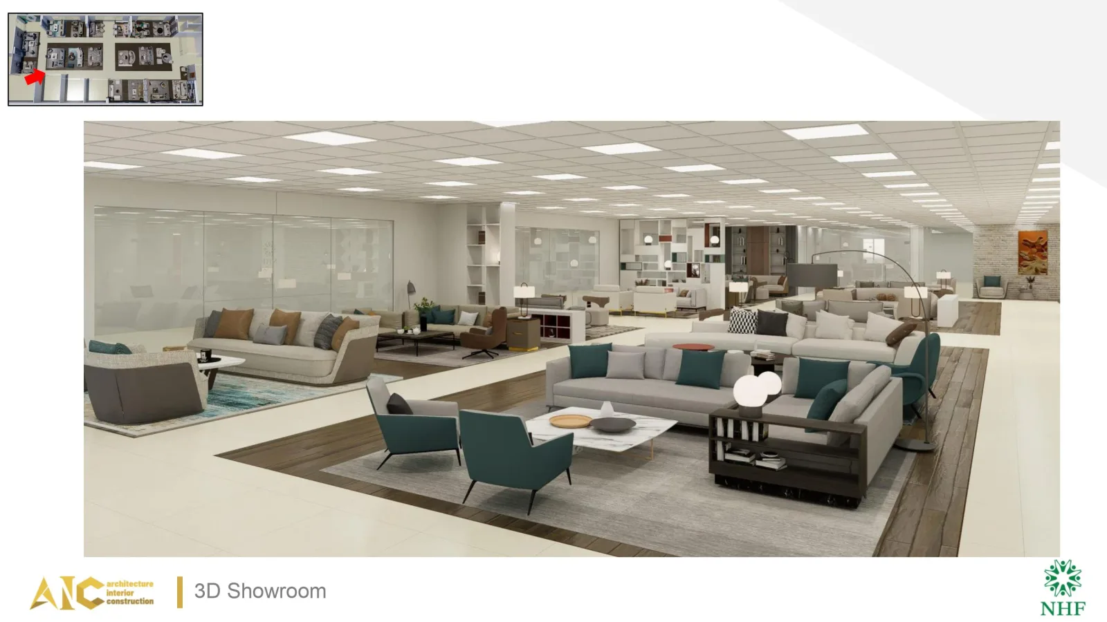 Thiết kế thi công showroom nội thất Nhân Hoàng — ảnh 5