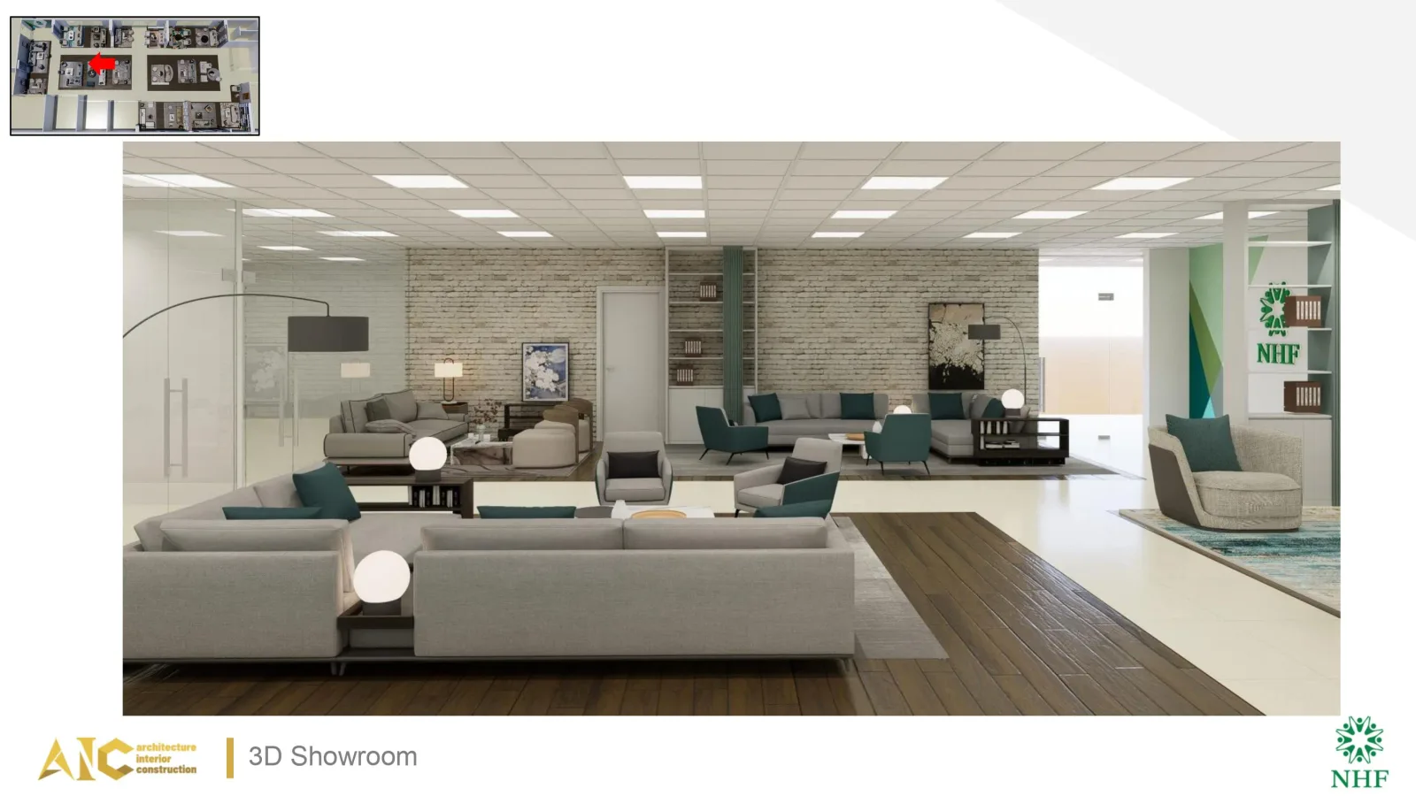 Thiết kế thi công showroom nội thất Nhân Hoàng — ảnh 6
