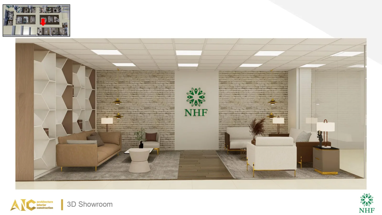Thiết kế thi công showroom nội thất Nhân Hoàng — ảnh 7