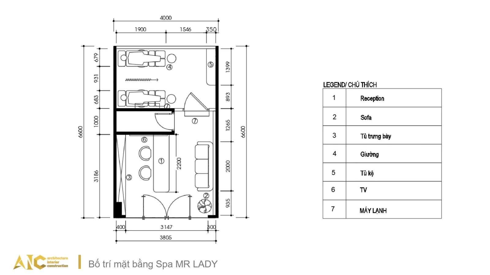 Thiết kế thi công Spa Dr Lady — ảnh 2