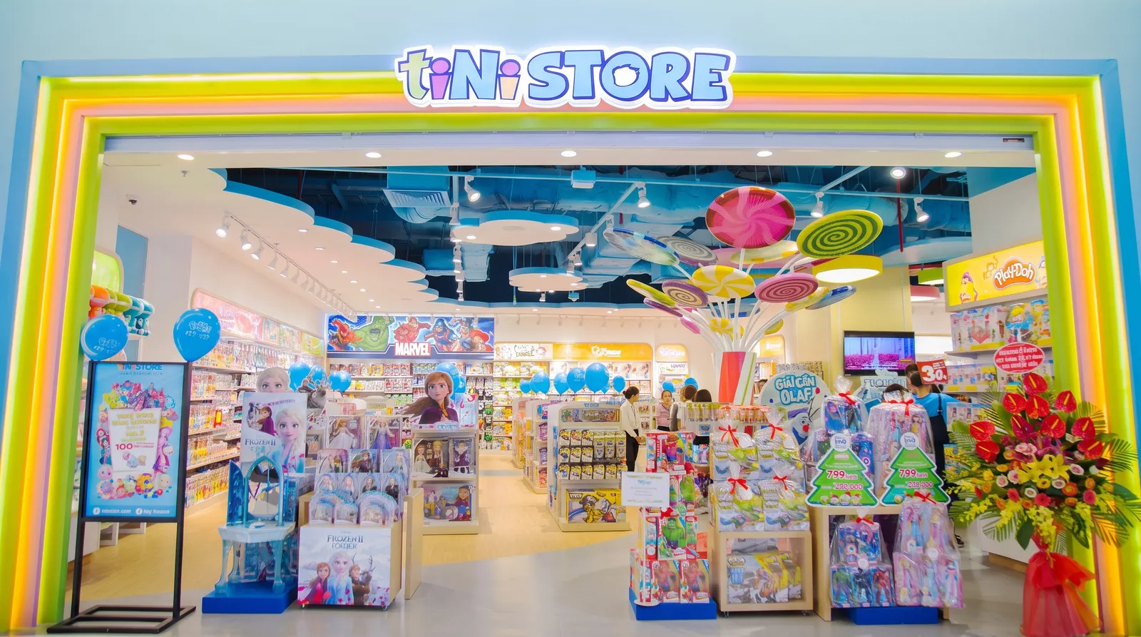 Thiết kế thi công cửa hàng TINISTORE — Aeon Mall — ảnh 7