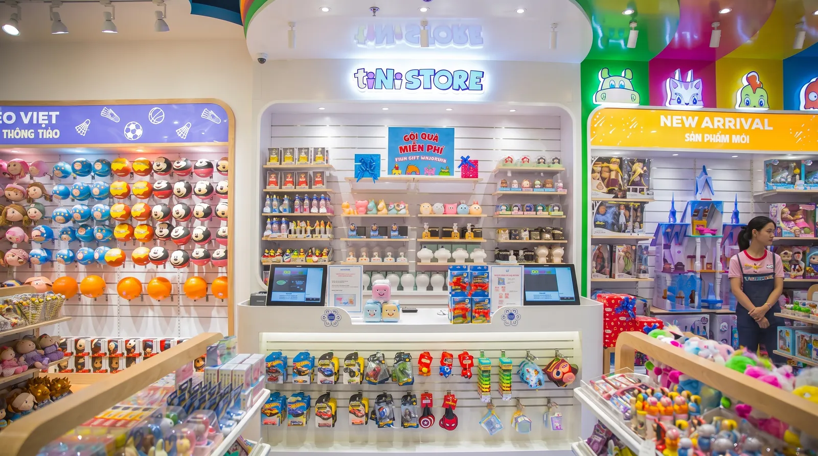 Thiết kế thi công cửa hàng TINISTORE — Aeon Mall — ảnh 3