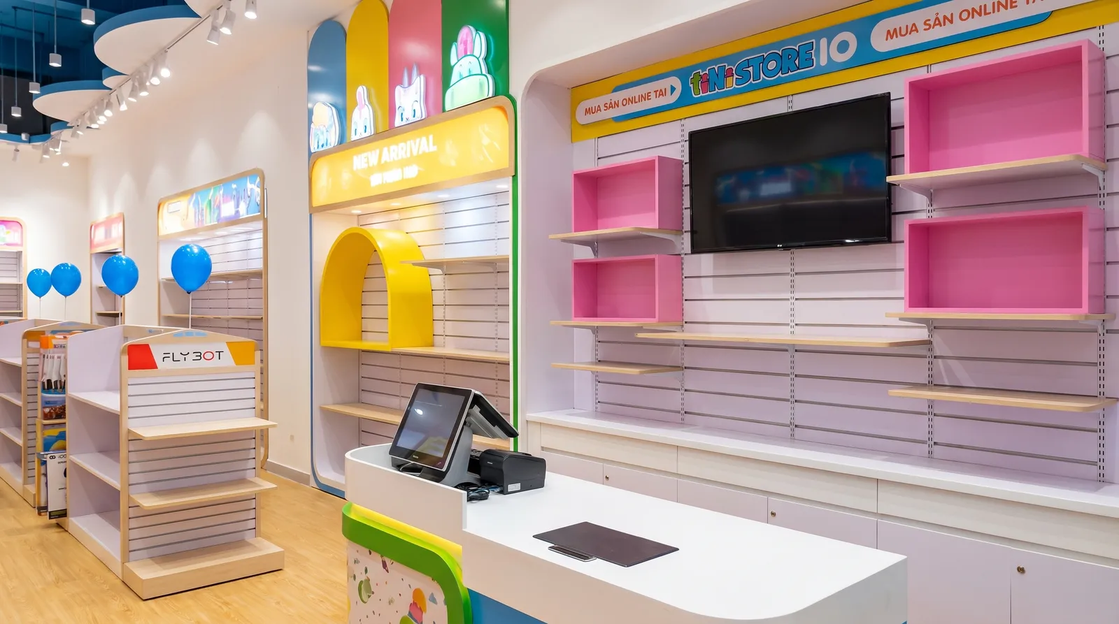 Thiết kế thi công cửa hàng TINISTORE — Aeon Mall — ảnh 1