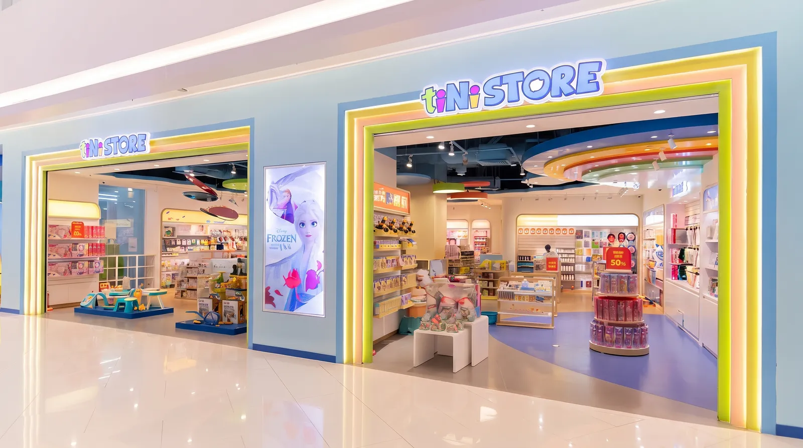 Thiết kế thi công cửa hàng TINISTORE — Aeon Mall — ảnh 10
