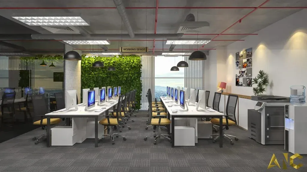Văn phòng USOL Vietnam — phối cảnh thiết kế 3D 1