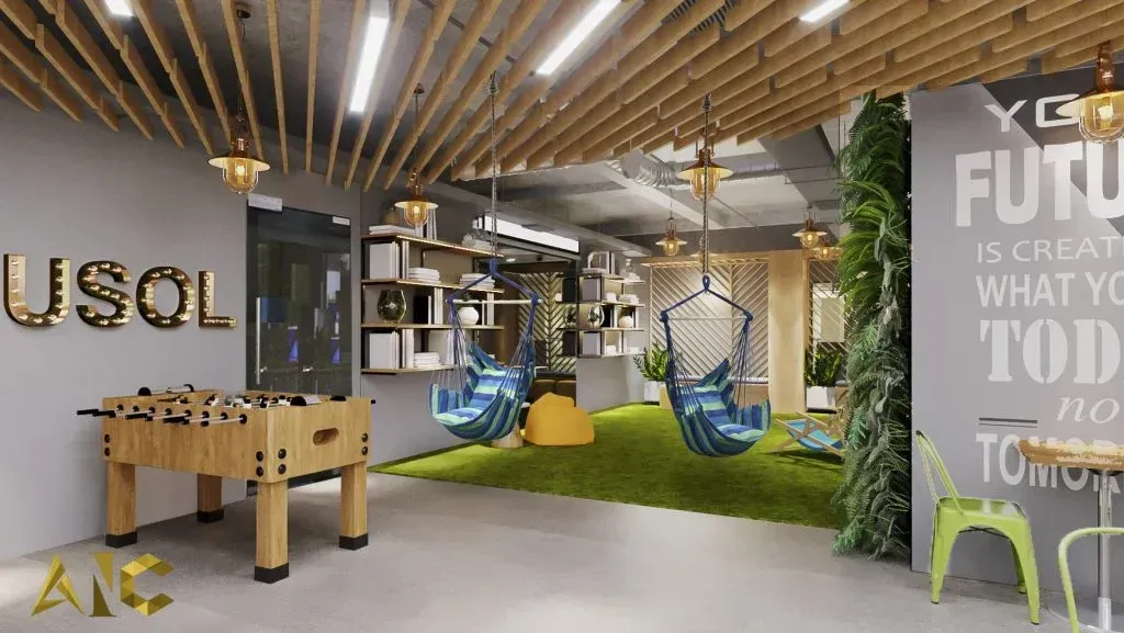 Văn phòng USOL Vietnam — phối cảnh thiết kế 3D 4