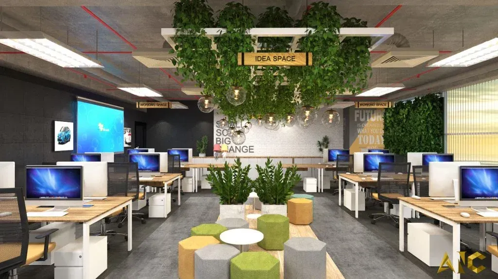 Văn phòng USOL Vietnam — phối cảnh thiết kế 3D 5