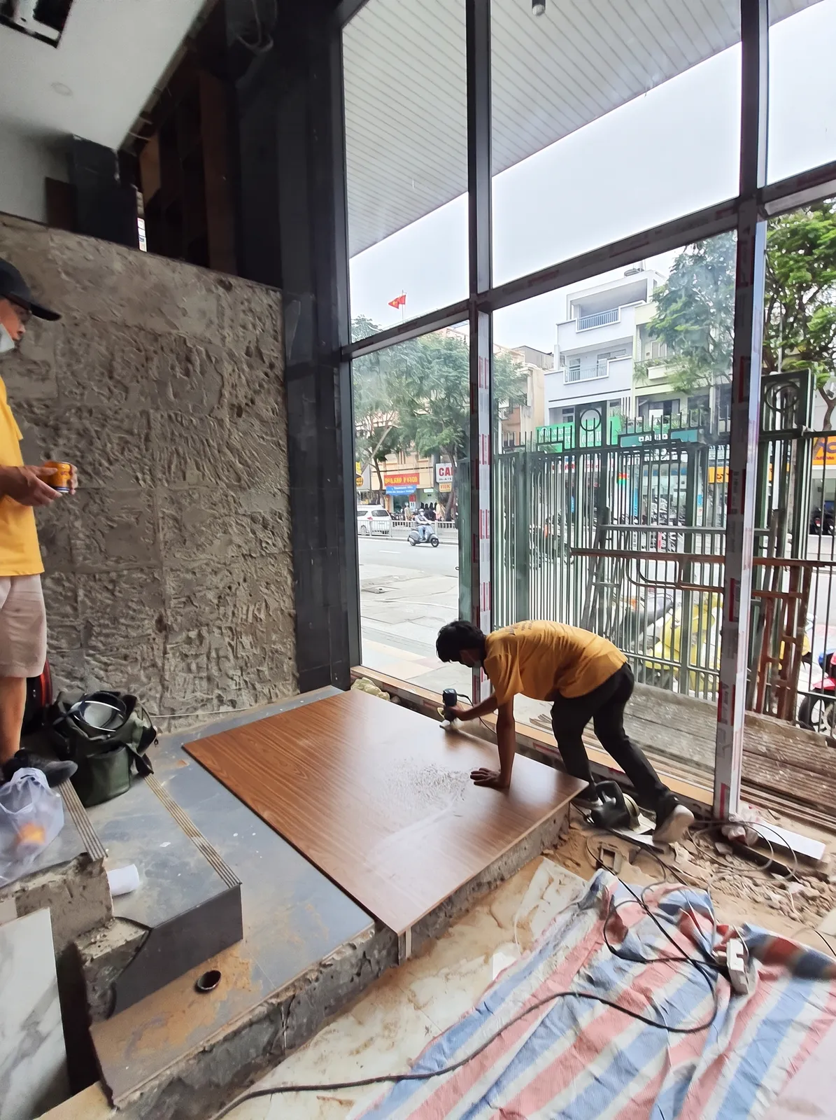 Thiết kế văn phòng trọn gói ALB - Quận Bình Thạnh — ảnh thi công 4
