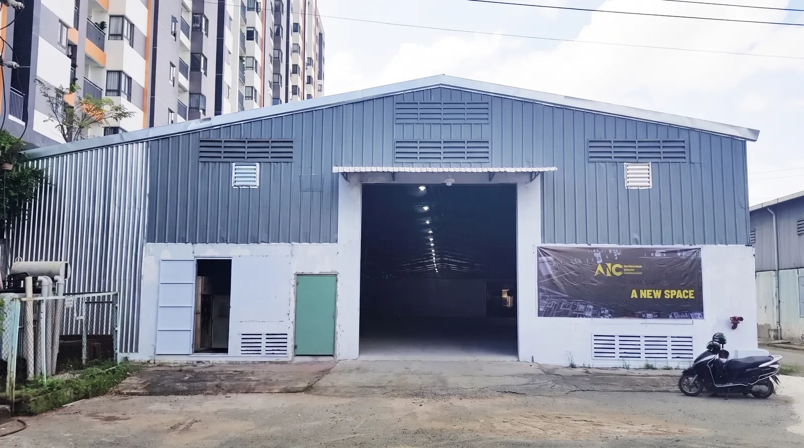 Thi công Kho kết hợp Văn phòng BCA Solutions — ảnh thi công 1