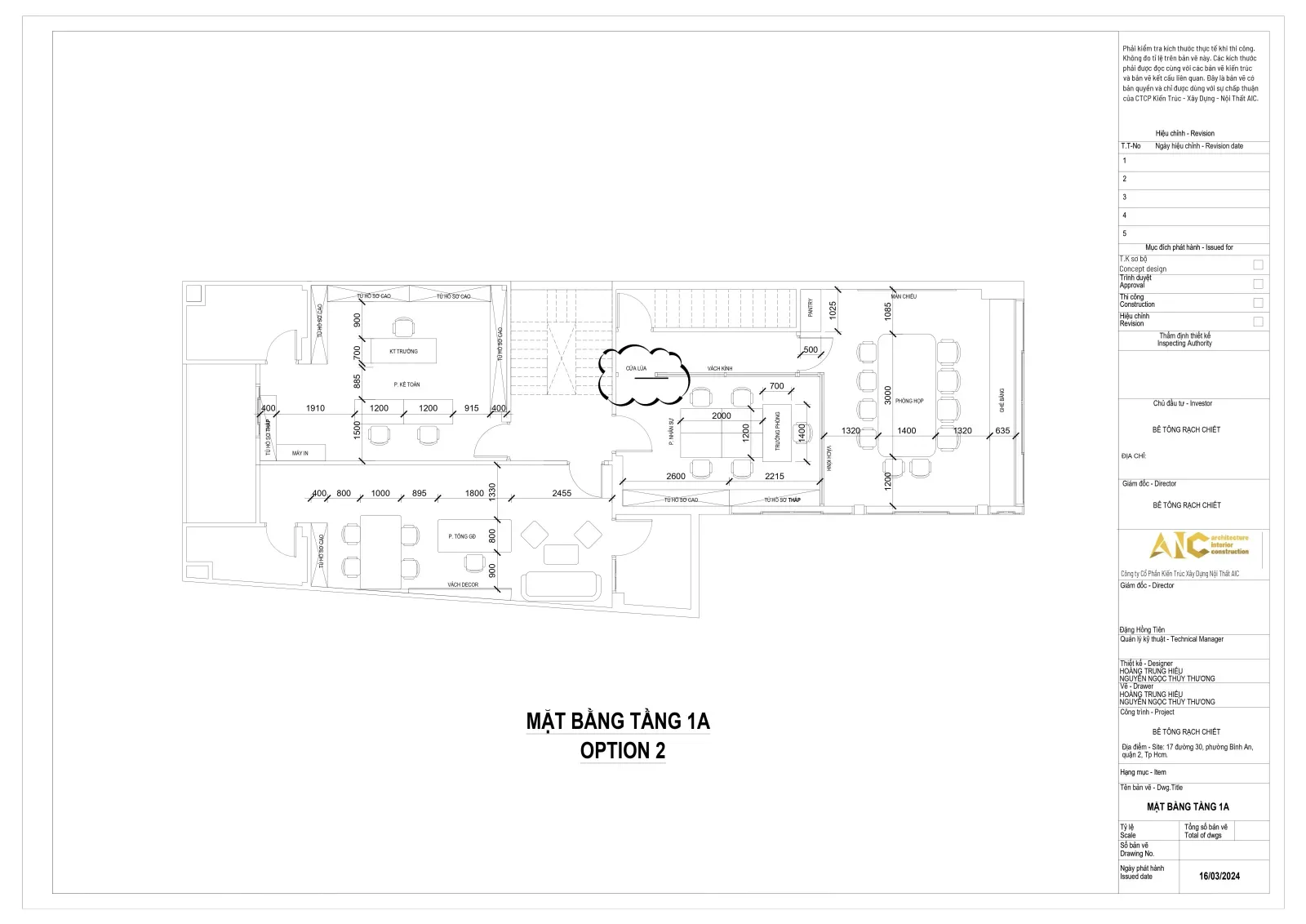 Thiết Kế & Thi Công Nội Thất Văn Phòng Bê Tông Rạch Chiếc — phối cảnh thiết kế 3D 3