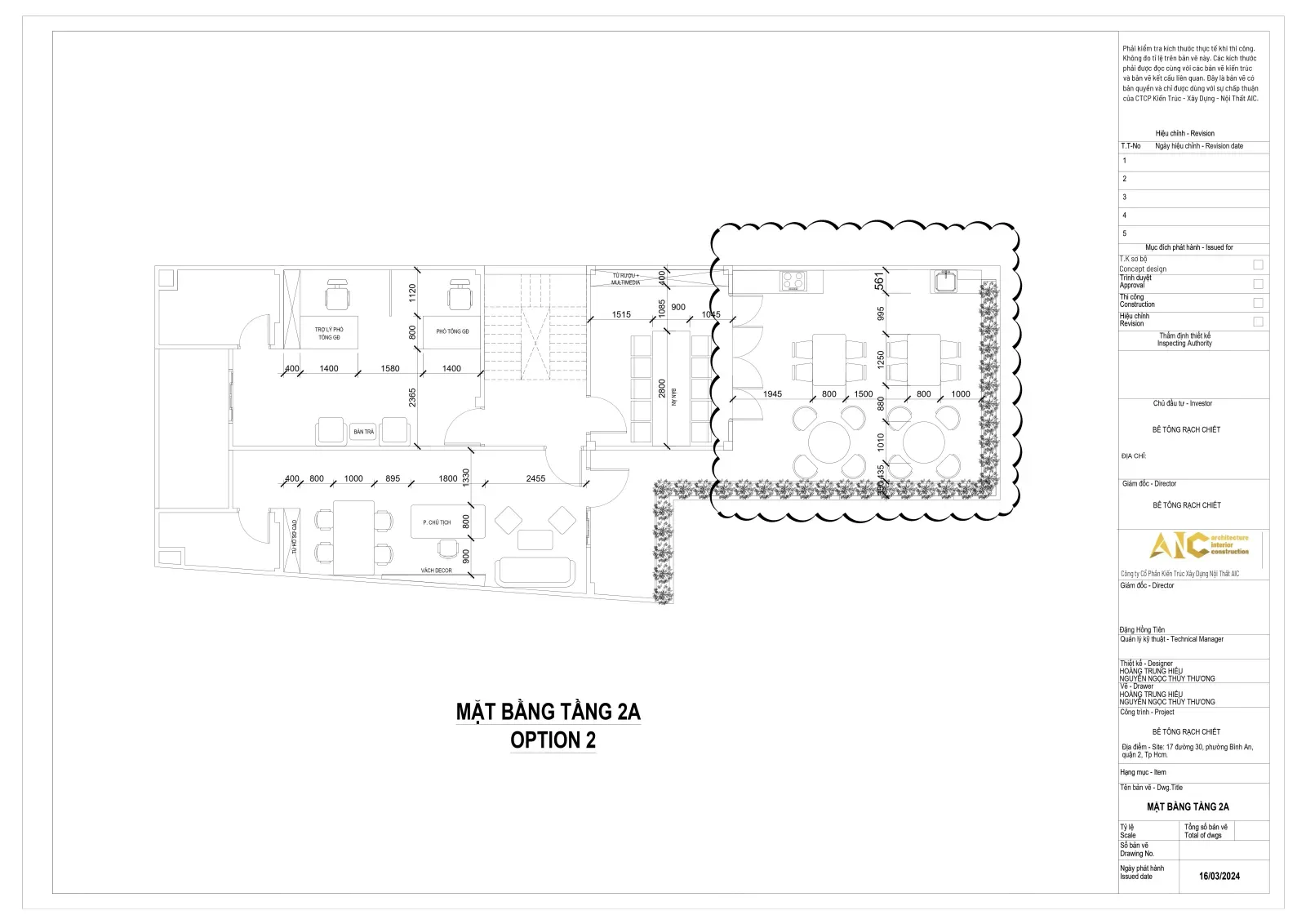 Thiết Kế & Thi Công Nội Thất Văn Phòng Bê Tông Rạch Chiếc — phối cảnh thiết kế 3D 1