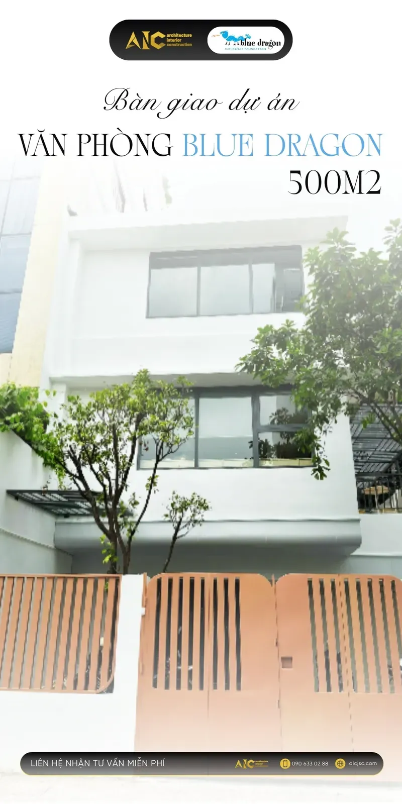 Thiết kế & thi công văn phòng Blue Dragon — ảnh 4
