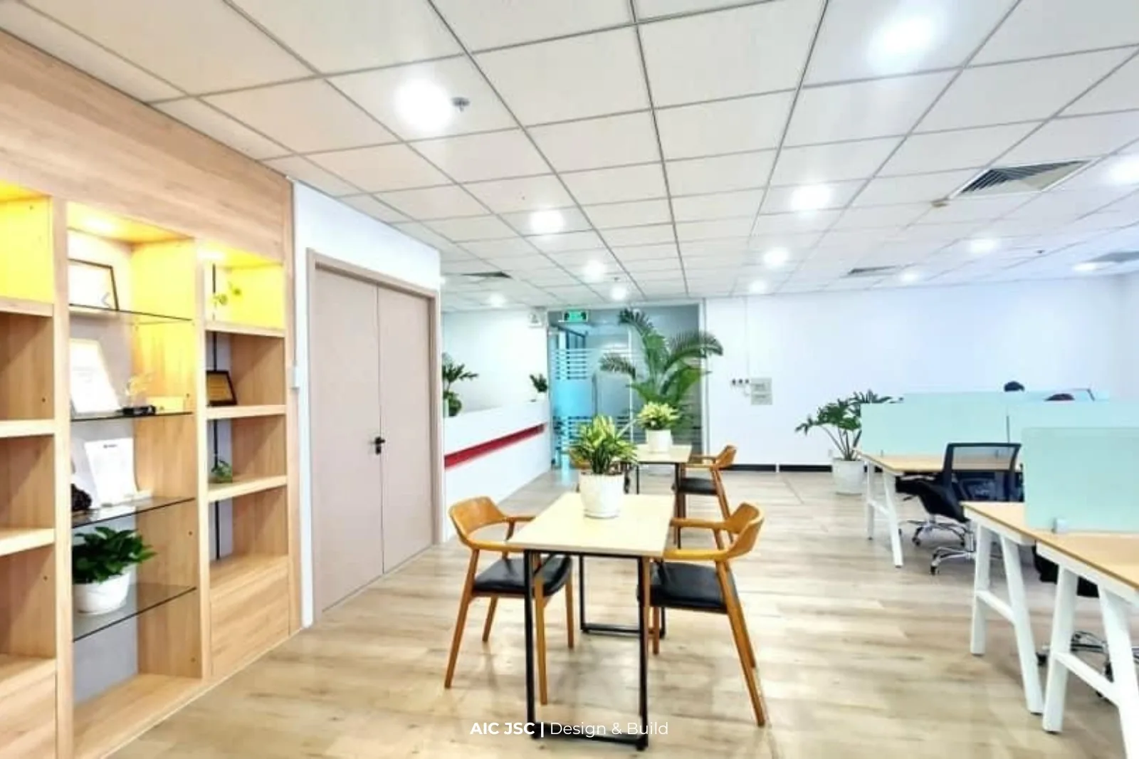 Thiết kế & Thi công Văn phòng GiftLife — phối cảnh thiết kế 3D 14
