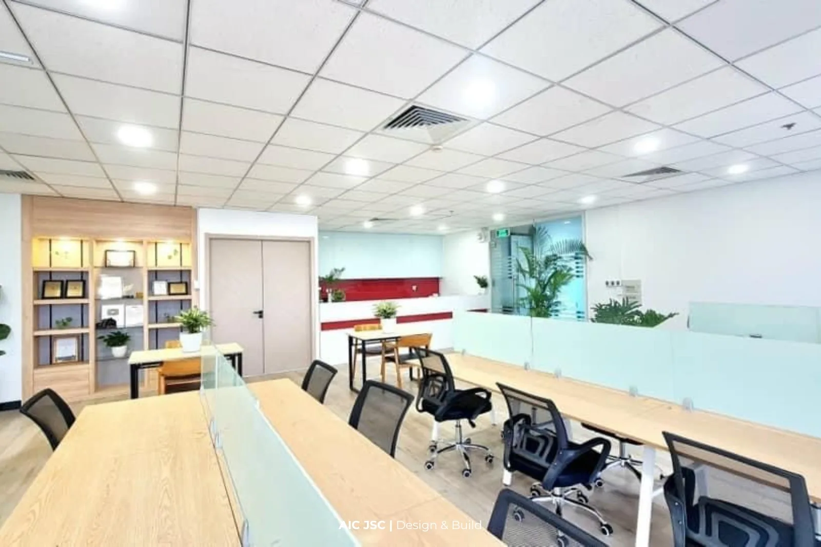 Thiết kế & Thi công Văn phòng GiftLife — phối cảnh thiết kế 3D 15