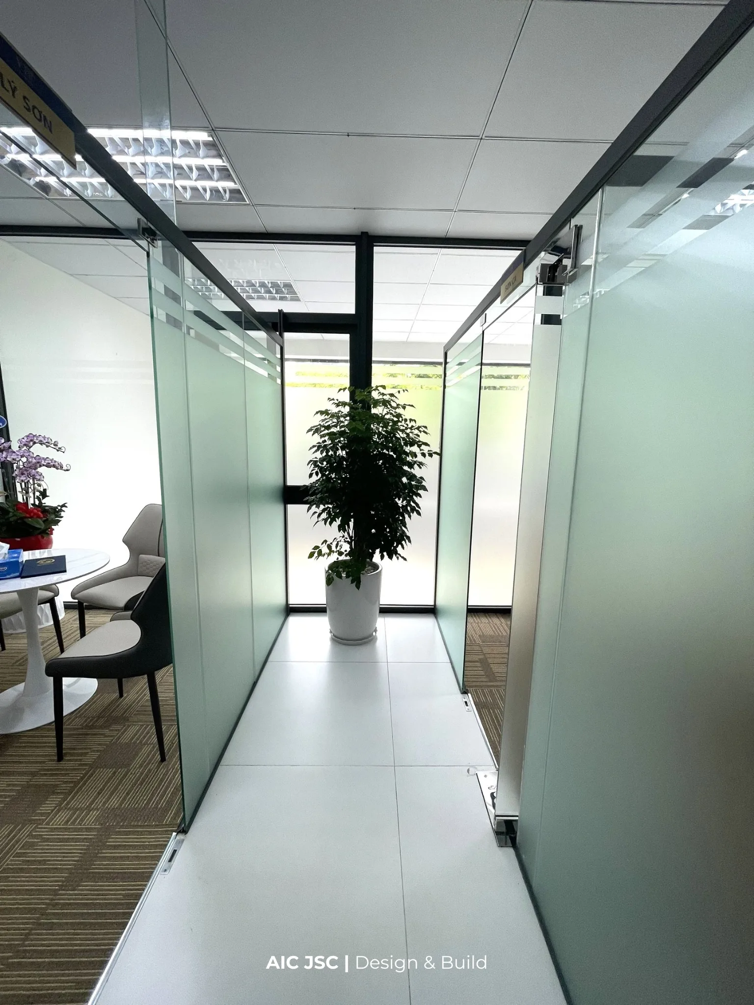 Thiết kế & Thi công Văn phòng GiftLife — phối cảnh thiết kế 3D 2