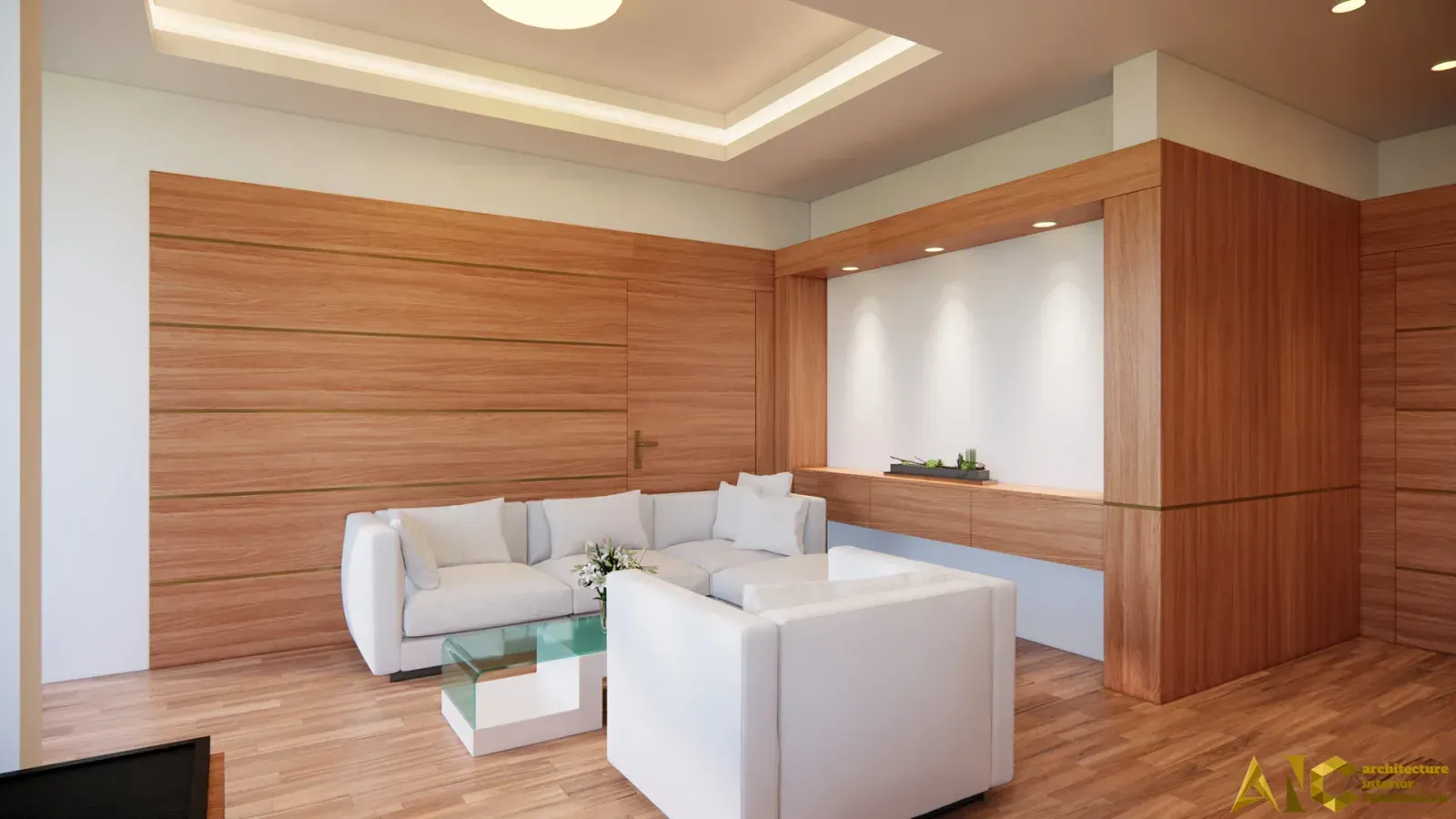 Thiết kế Văn phòng NAHY Gò Vấp — phối cảnh thiết kế 3D 4