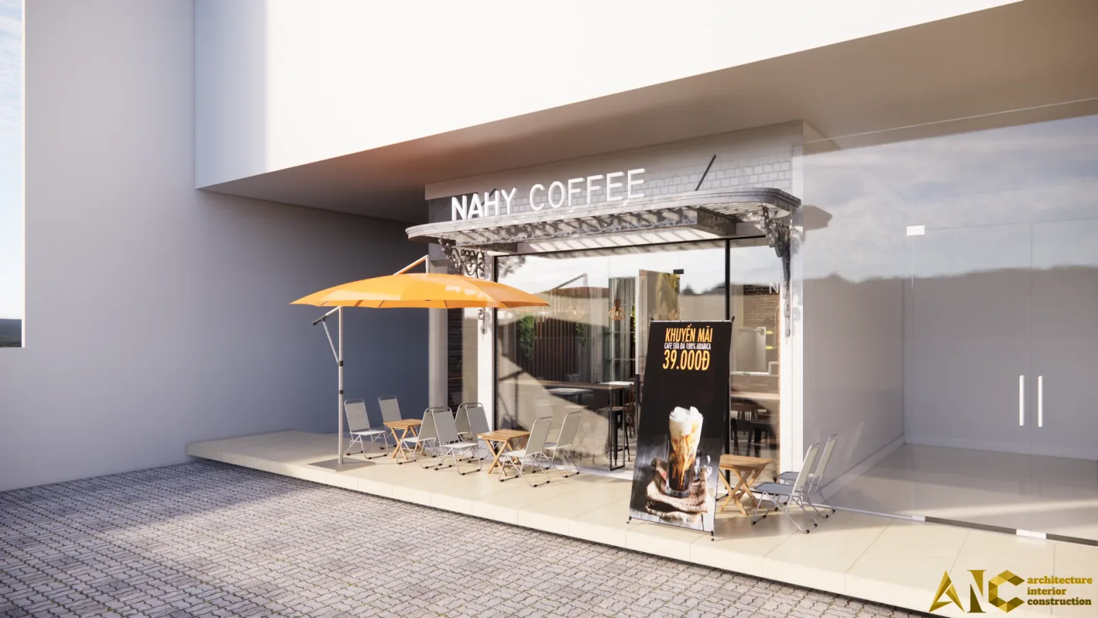 Thiết kế Văn phòng NAHY Gò Vấp — phối cảnh thiết kế 3D 7