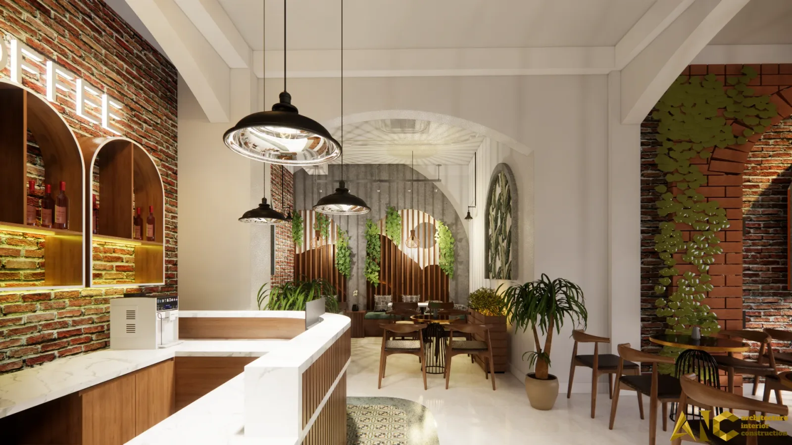 Thiết kế Văn phòng NAHY Gò Vấp — phối cảnh thiết kế 3D 13