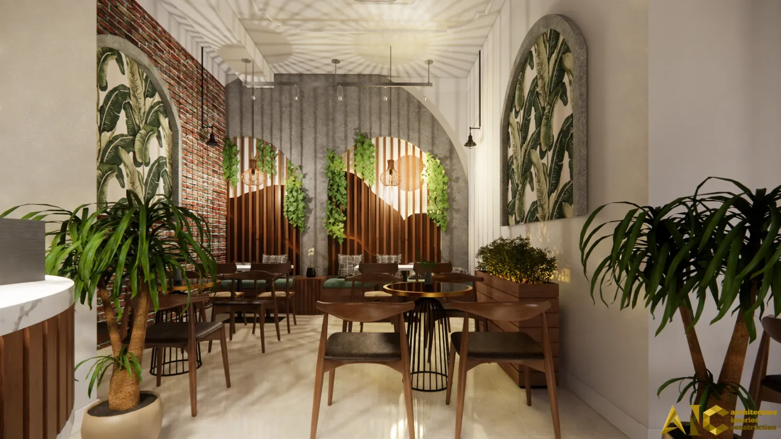 Thiết kế Văn phòng NAHY Gò Vấp — phối cảnh thiết kế 3D 14