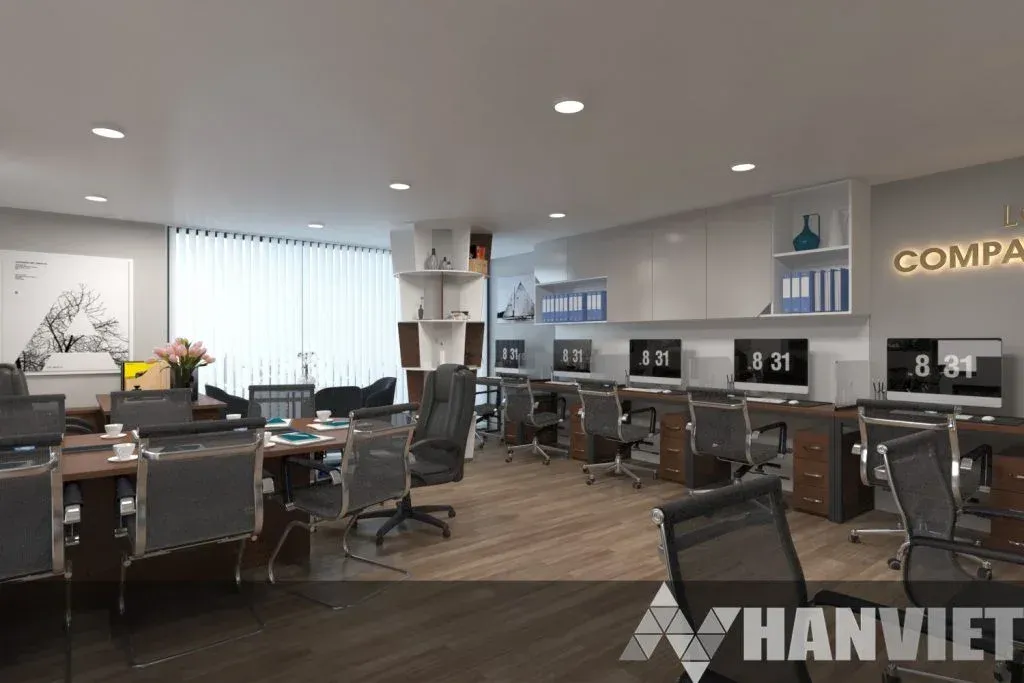 Thiết kế & Thi công Văn phòng Nam Việt — ảnh 4
