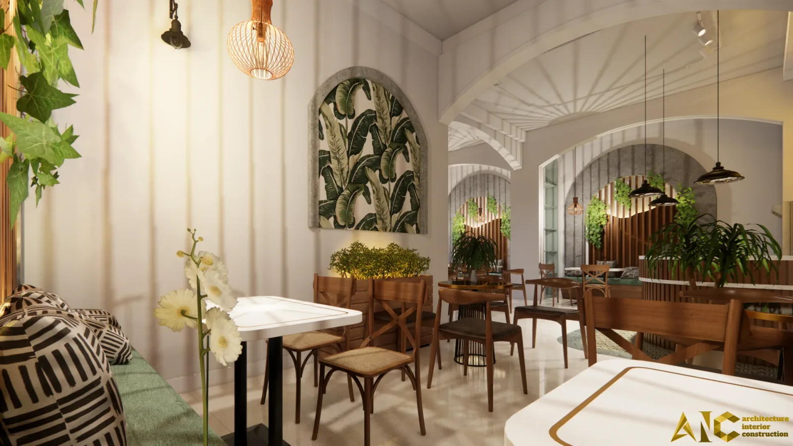 Văn phòng Nhân Hòa — phối cảnh thiết kế 3D 10