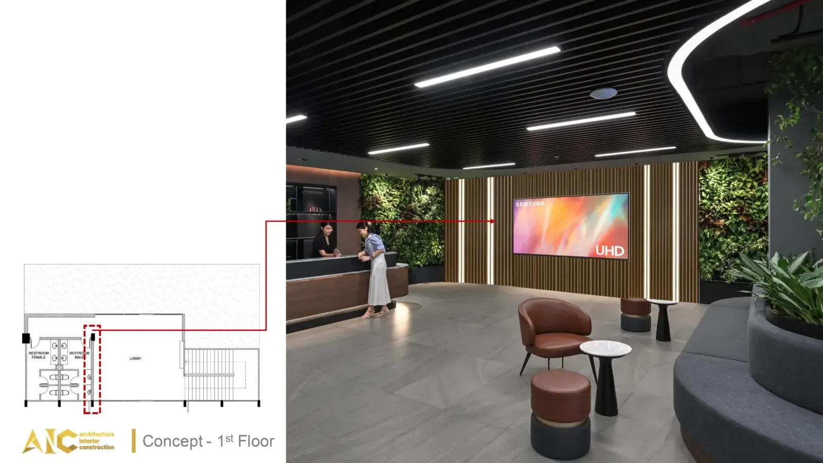 Thiết Kế & Thi Công Văn Phòng POSCO Việt Nam — ảnh 5