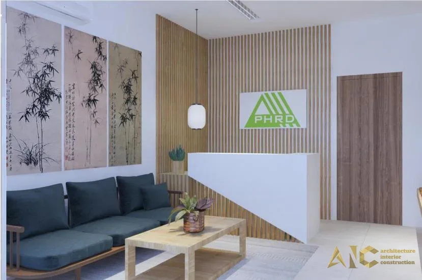 Thiết kế & Thi công Văn phòng Proshipser — phối cảnh thiết kế 3D 5