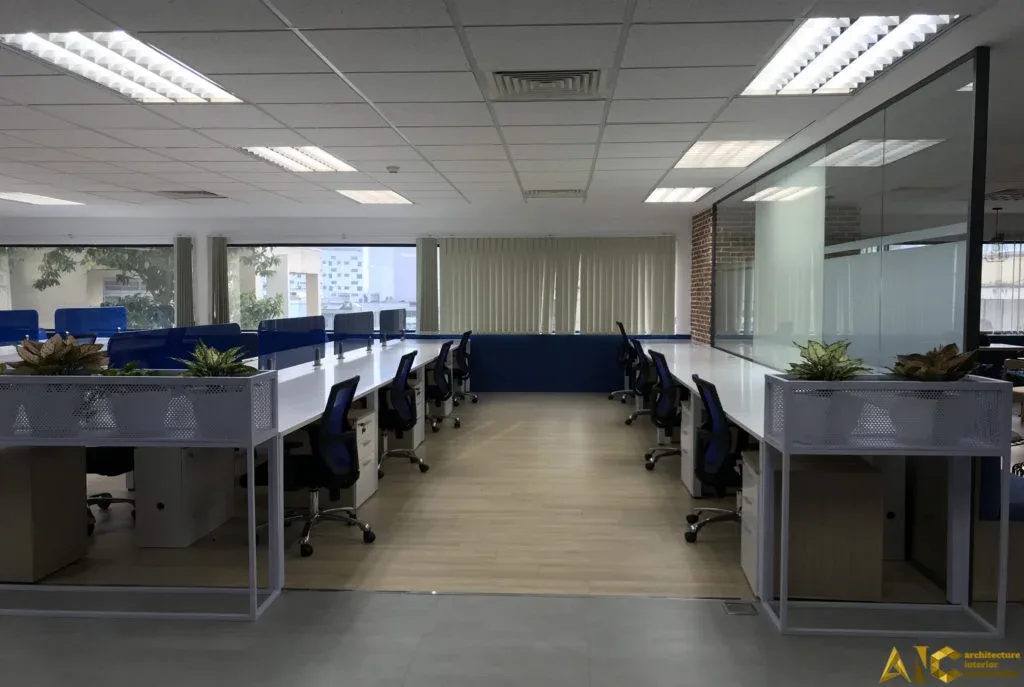 Thiết kế & Thi công Văn phòng Realtek Việt Nam — phối cảnh thiết kế 3D 7